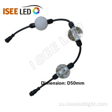 Lampu DMX anu berhubungan DMX RGB LED Bola